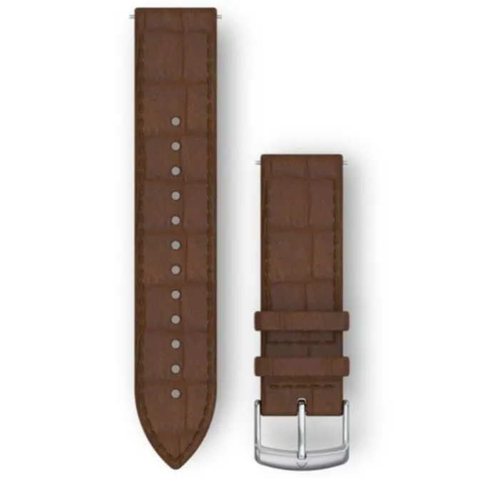 Garmin Uhrenarmbänder>Quick Release 20 mm Strap (Leather)