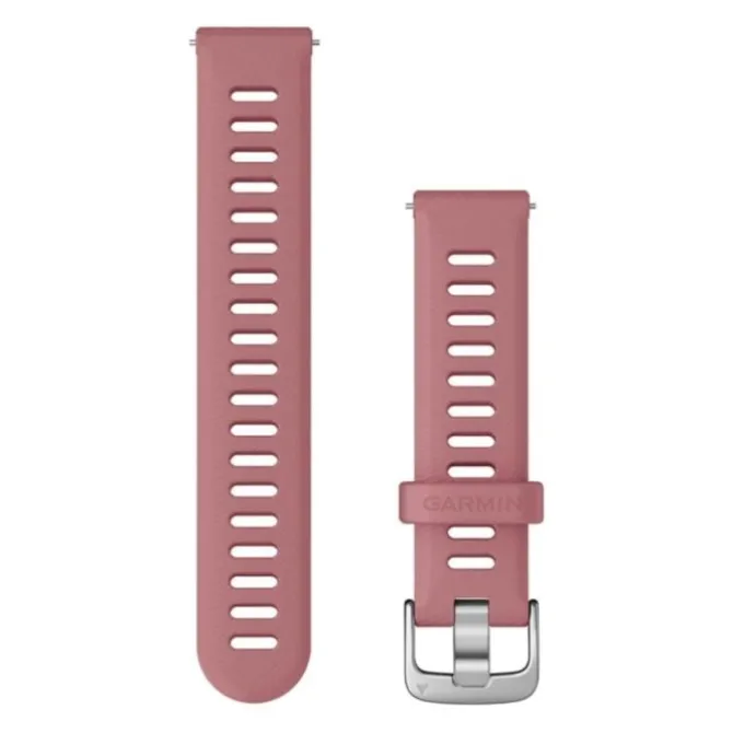Garmin Uhrenarmbänder>Quick Release 18 mm Strap (Silicone) Rot-violett