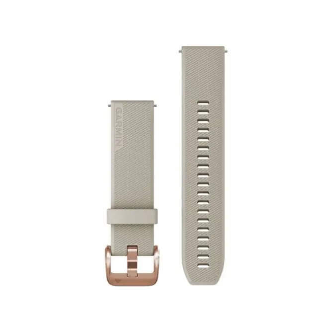 Garmin Uhrenarmbänder>Quick Release 20 mm Strap (Silicone) Braun