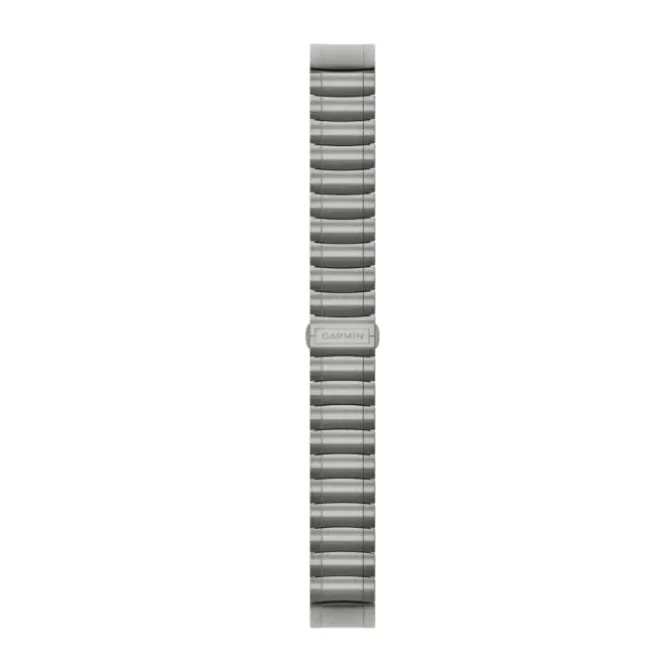 Garmin Uhrenarmbänder>QuickFit® 22 Band (Hybrid Metal Bracelet) Silber