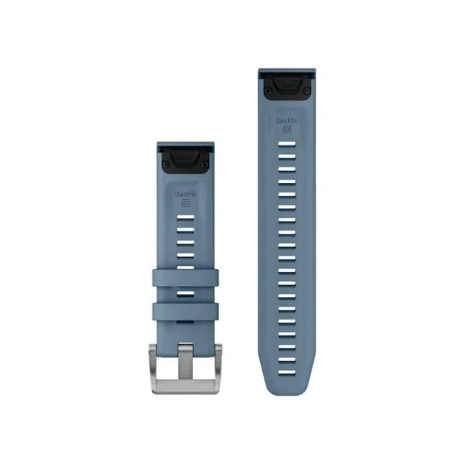 Garmin Uhrenarmbänder>QuickFit 22 Strap Large (Silicone) Blau