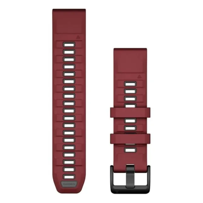 Garmin Uhrenarmbänder>QuickFit® 22 Strap (Silicone) Rot