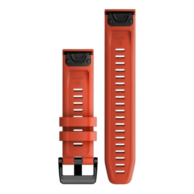 Garmin Uhrenarmbänder>QuickFit® 22 Strap (Silicone) Rot