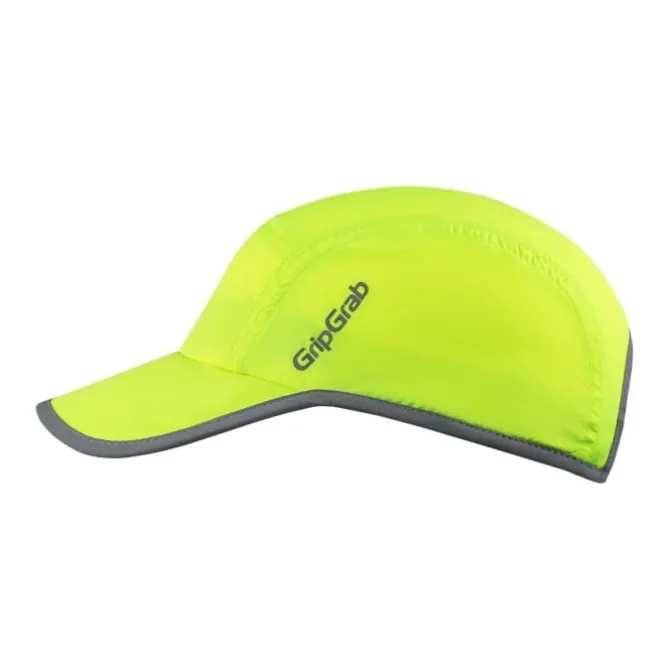GripGrab Caps | Mützen, Handschuhe Und Kappen>Hi-Vis Lightweight Running Cap Gelb