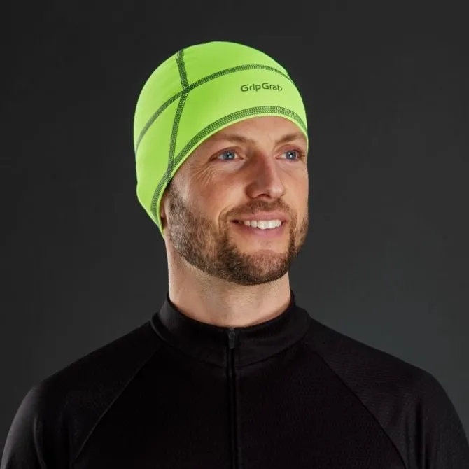 GripGrab Mützen | Mützen, Handschuhe Und Kappen>Lightweight Thermal Hi-Vis Skull Cap