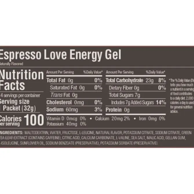 GU Energy Sportnahrung>Gel Caffeine (Espresso Love)