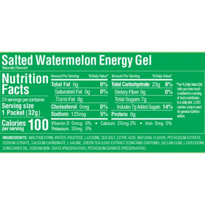 GU Energy Sportnahrung>Gel Caffeine (Salted Watermelon)