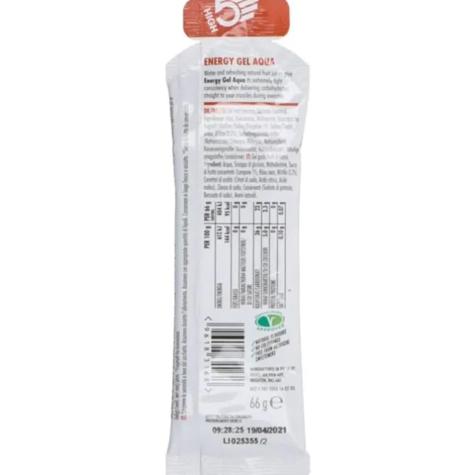 High5 Sportnahrung>Energy Aqua Gel Berry 66g Weiß