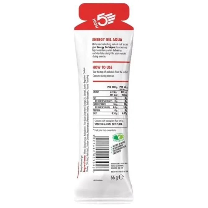 High5 Sportnahrung>Energy Aqua Gel Orange 66g
