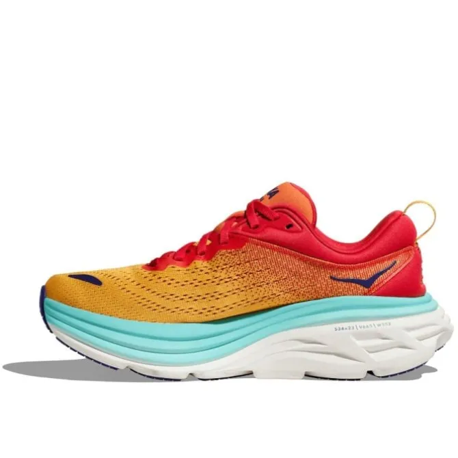Hoka Neutrale Laufschuhe | Allround Laufschuhe>Bondi 8 Rot