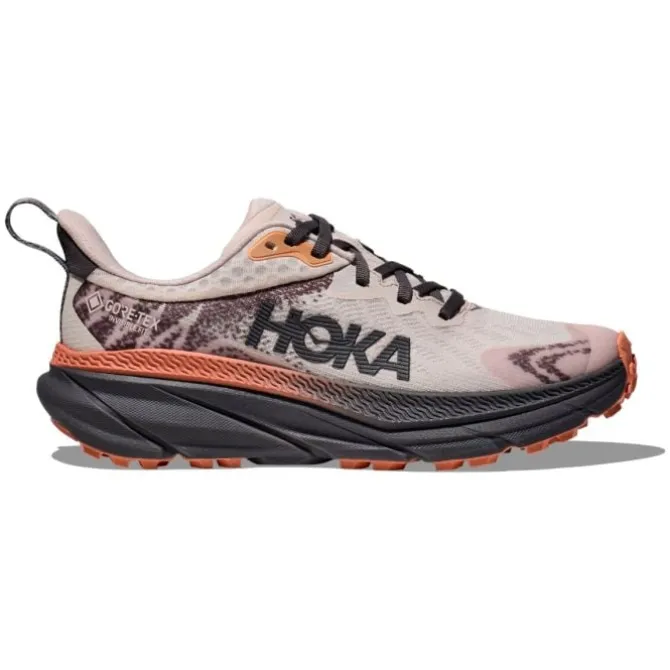 Hoka Wanderschuhe Angebot | Wasserdichte Wanderschuhe>Challenger 7 GTX Rot-violett