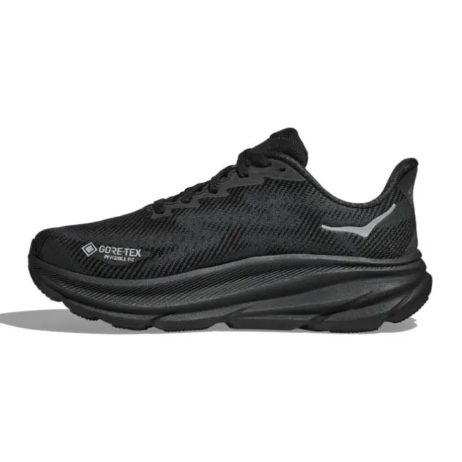 Hoka Neutrale Laufschuhe | Allround Laufschuhe>Clifton 9 GTX Schwarz