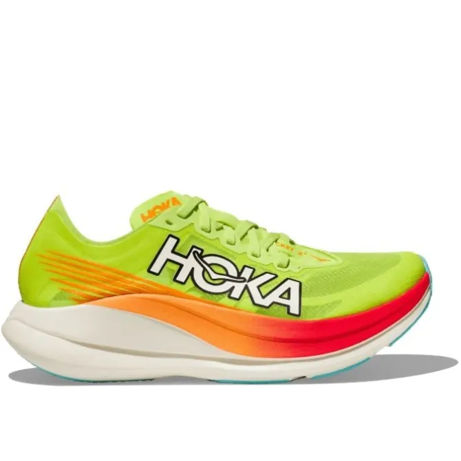 Hoka Neutrale Laufschuhe | Carbon Laufschuhe>Rocket X 2 Grün