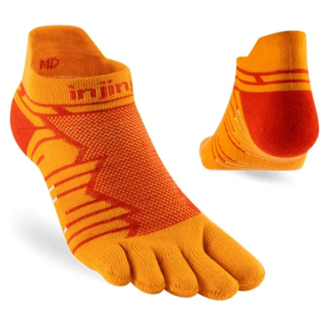 Injinji Socken & Strümpfe | Laufsocken>Ultra Run Mid Weight No-show Orange