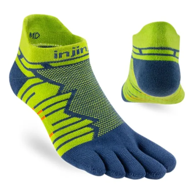 Injinji Socken & Strümpfe | Laufsocken>Ultra Run Mid Weight No-show Grün
