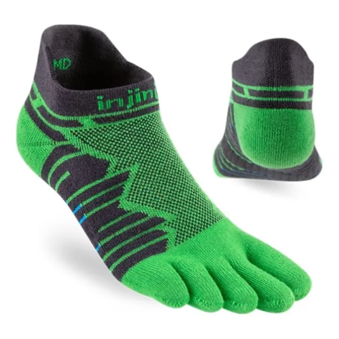 Injinji Socken & Strümpfe | Laufsocken>Ultra Run Mid Weight No-show Grün