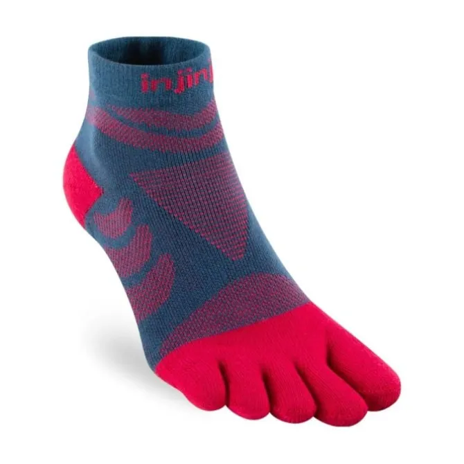 Injinji Socken & Strümpfe | Laufsocken>Ultra Run Midweight Mini Crew Blau