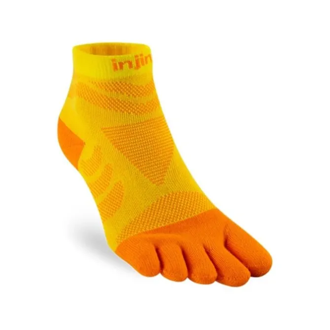 Injinji Socken & Strümpfe | Laufsocken>Ultra Run Midweight Mini Crew Gelb