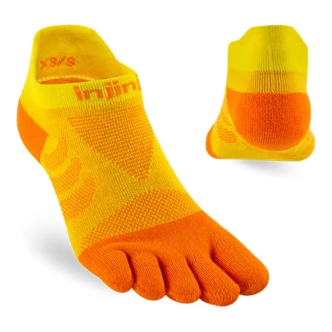 Injinji Socken & Strümpfe | Laufsocken>Ultra Run No-show Orange