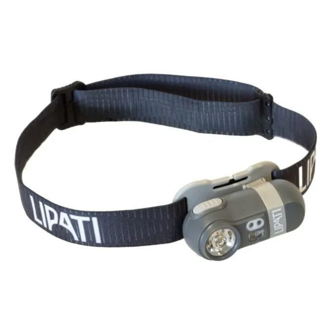 Lipati Stirnlampen Und Lauflichter>Night Fighter Headlamp 600 Lumen Grau