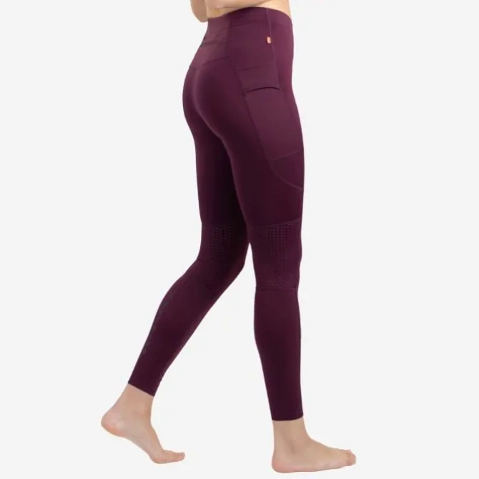 Lipati Laufhosen>Nimbo PM Tights Plum Violett