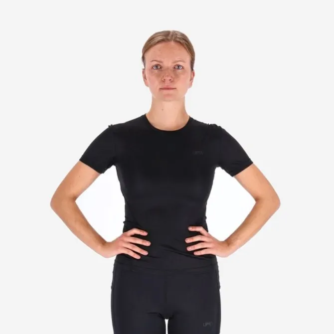 Lipati Laufshirts>Strato AL Tee Slim Fit Schwarz