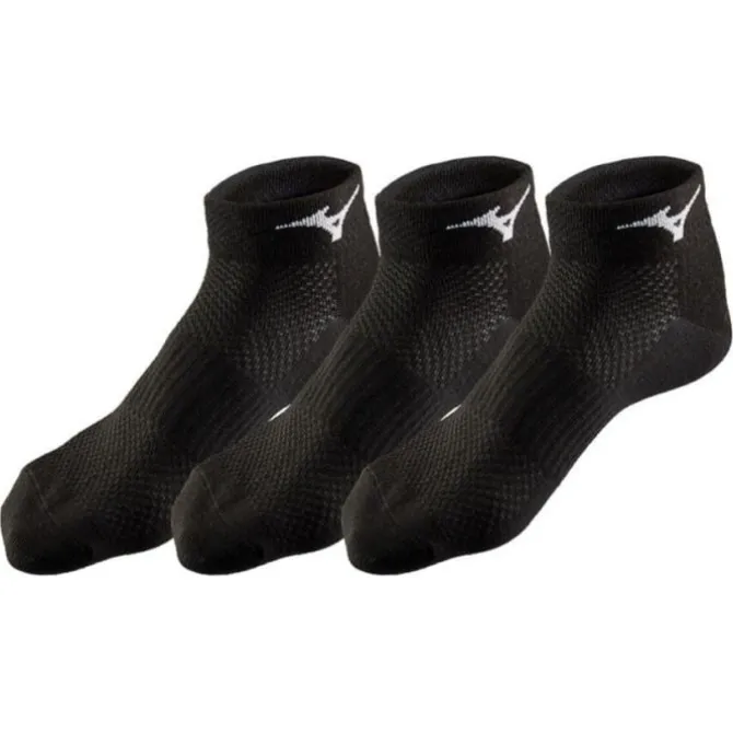 Mizuno Socken & Strümpfe | Laufsocken>Training Mid Sock - 3 Pack Schwarz