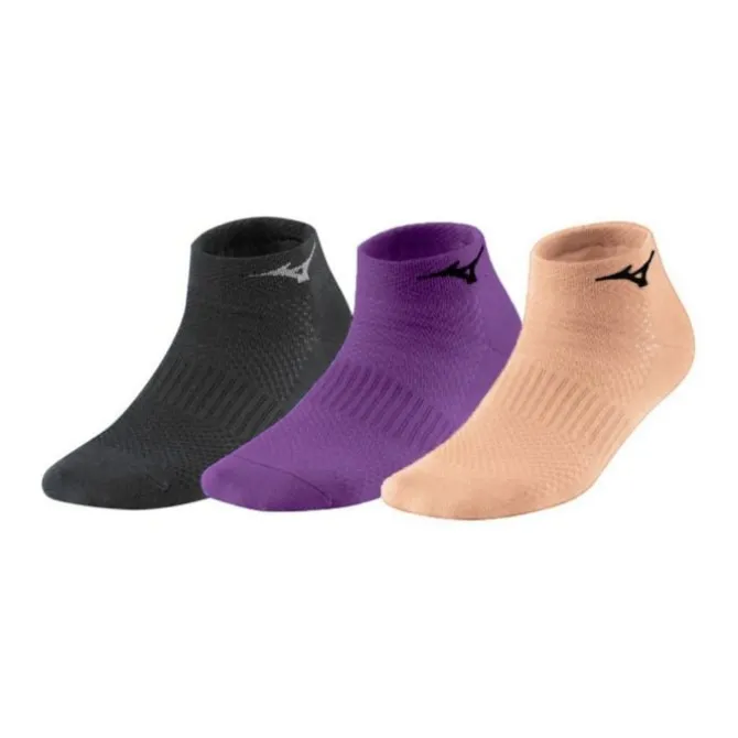 Mizuno Socken & Strümpfe | Laufsocken>Training Mid Sock - 3 Pack Violett
