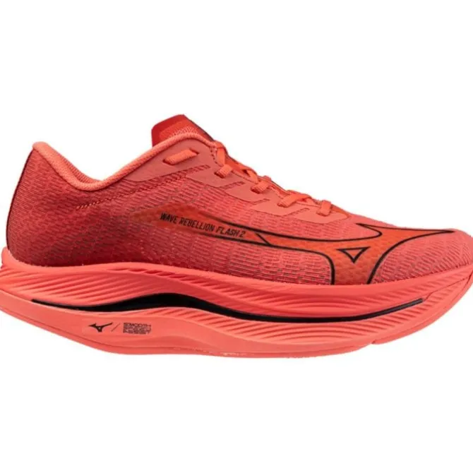 Mizuno Neutrale Laufschuhe | Allround Laufschuhe>Wave Rebellion Flash 2 Rot