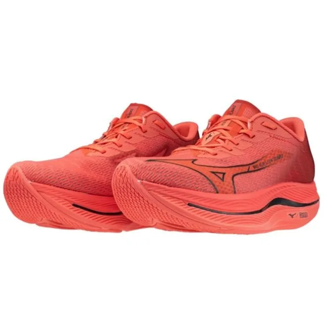 Mizuno Neutrale Laufschuhe | Allround Laufschuhe>Wave Rebellion Flash 2 Rot