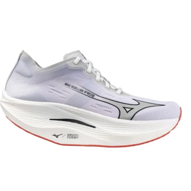 Mizuno Neutrale Laufschuhe | Carbon Laufschuhe>Wave Rebellion Pro 2 Weiß