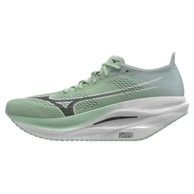 Mizuno Neutrale Laufschuhe | Wettkampf Laufschuhe>Wave Rebellion Pro 3 Grün