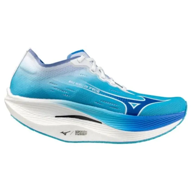 Mizuno Neutrale Laufschuhe | Carbon Laufschuhe>Wave Rebellion Pro 2 Blau
