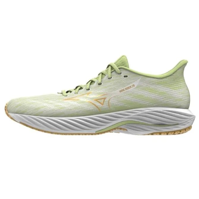 Mizuno Neutrale Laufschuhe | Allround Laufschuhe>Wave Rider 28 Grün
