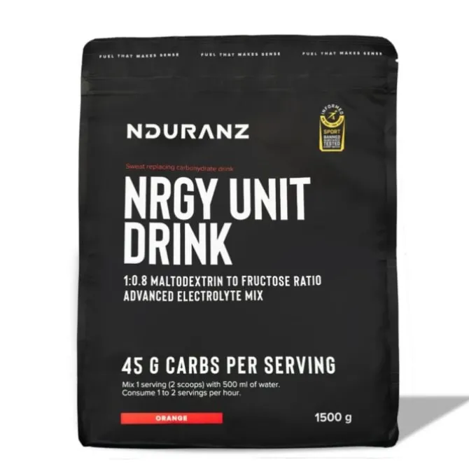 Nduranz Sportnahrung>Nrgy Unit Drink - 1500 g Weiß