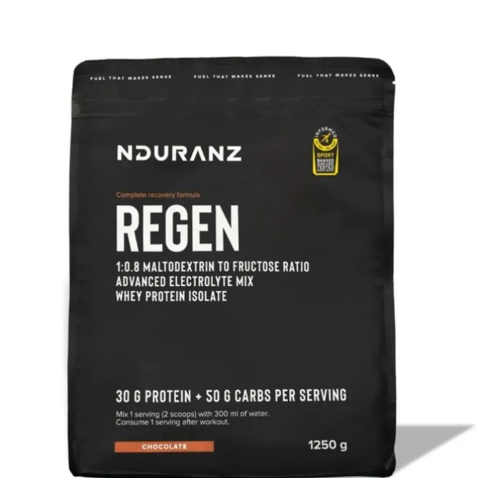 Nduranz Sportnahrung>Regen 1250 g Weiß