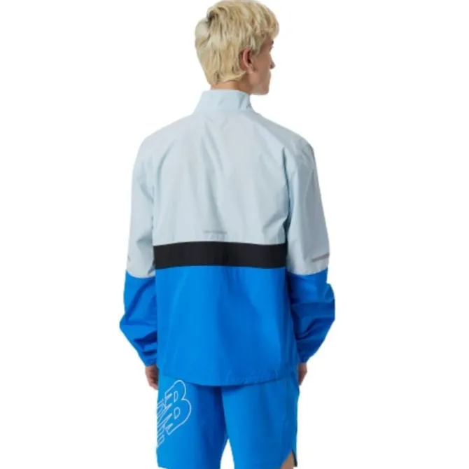 New Balance Laufjacken>Accelerate Jacket Blau