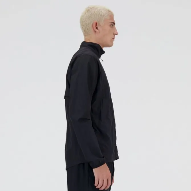 New Balance Laufjacken>Athletics Reflective Packable Jacket Schwarz