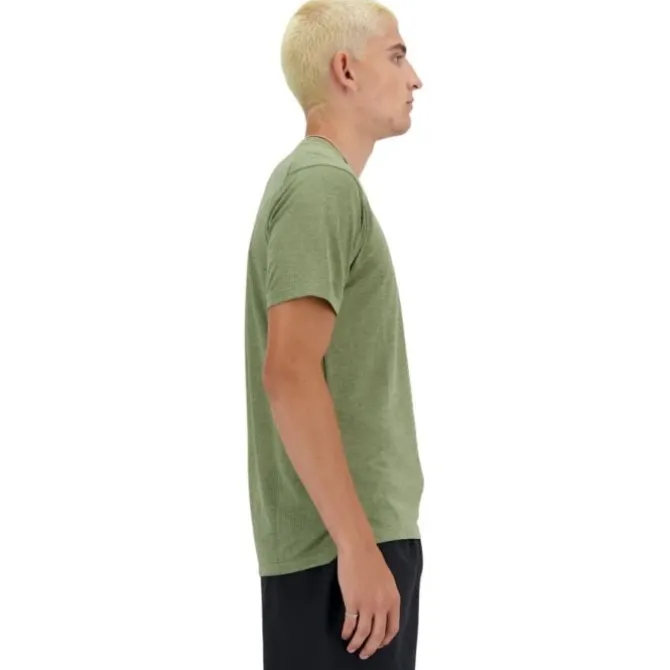 New Balance Laufshirts>Athletics Run T-shirt Grün