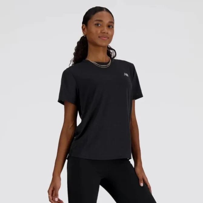 New Balance Laufshirts>Athletics Short Sleeve