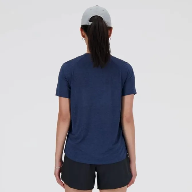 New Balance Laufshirts>Athletics Short Sleeve Blau
