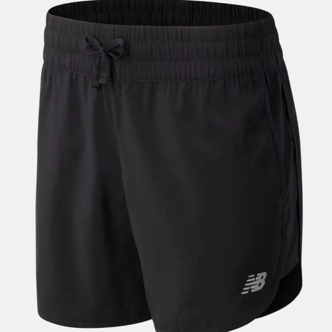 New Balance Laufshorts>Core 5" Shorts Schwarz