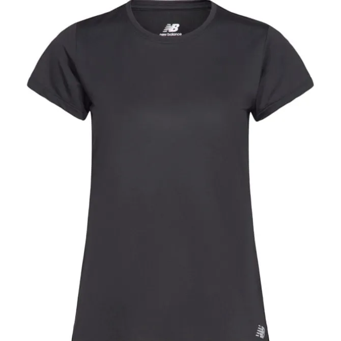 New Balance Laufshirts>Core Run Short Sleeve Schwarz
