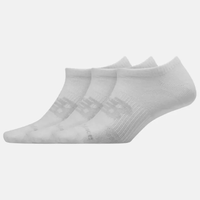 New Balance Socken & Strümpfe | Laufsocken>Flat Knot No Show - 3 Pack Weiß