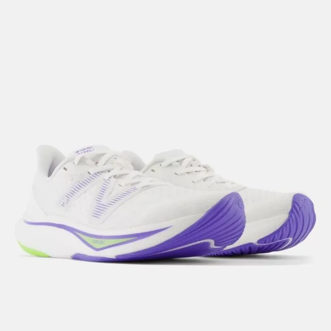 New Balance Neutrale Laufschuhe | Wettkampf Laufschuhe>FuelCell Rebel v3 Weiß