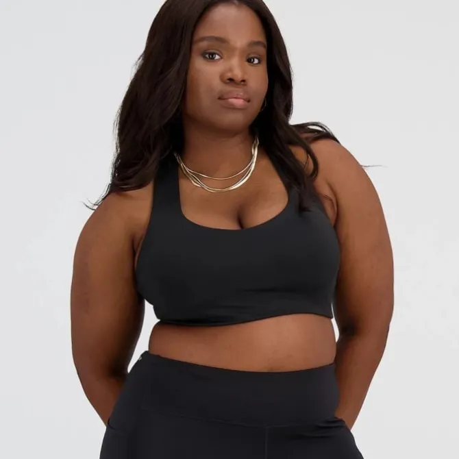 New Balance Sport-bhs>Power X Bra Schwarz