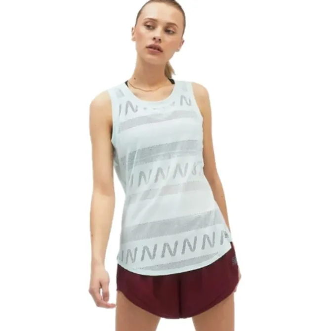 New Balance Laufshirts>Q Speed Jacquard Tank