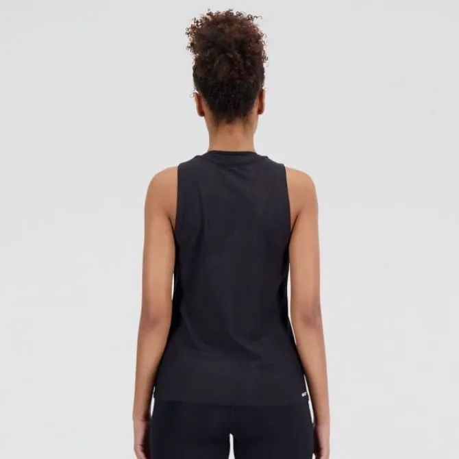 New Balance Laufshirts>Q Speed Jacquard Tank Schwarz