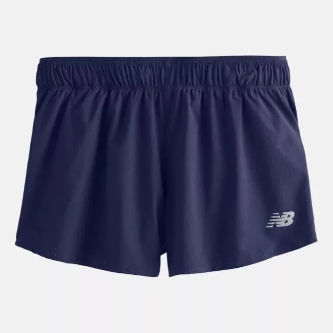 New Balance Laufshorts>RC Seamless Short 3 Inch Blau