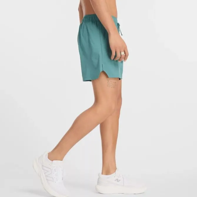 New Balance Laufshorts>RC Shorts 5" Grün